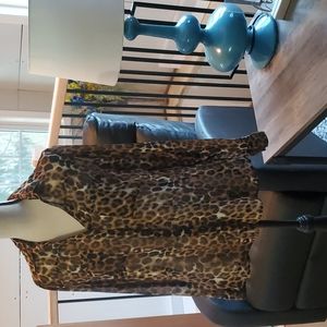 Express Animal Print Blouse